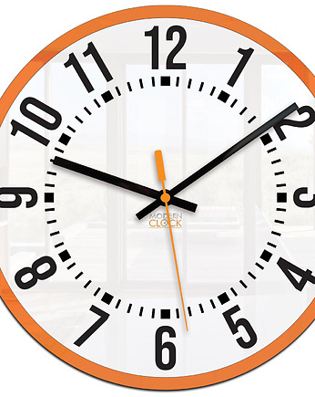Zegar  ścienny Oskar pomarańcz 30, ModernClock
