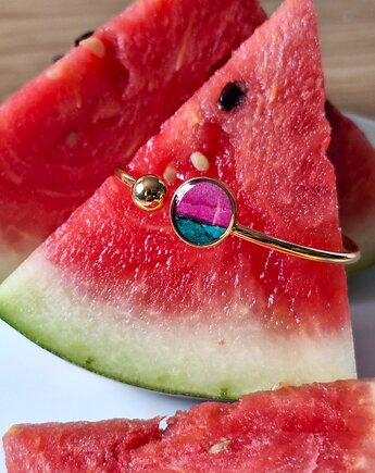 Bransoletka z Kolekcji Arbuz, Slow Jewelry