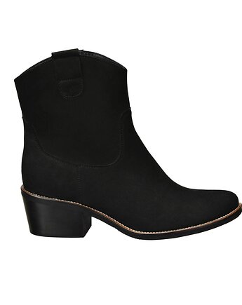 Botki skórzane -  kowbojki   (6821), BOSCCOLO