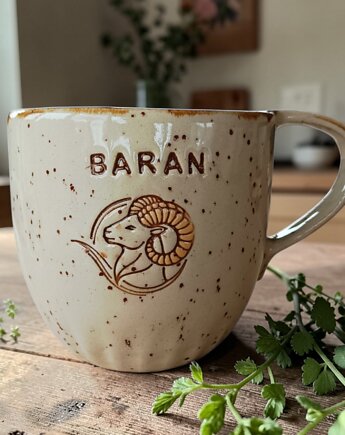 Kubek,,Znak zodiaku,,, CZARY GARY CERAMIKA