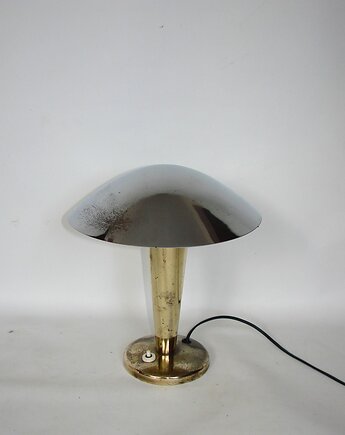 Lampka grzybek Art deco, Czechosłowacja lata 40, Relikt design