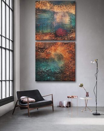Duży obraz na ścianę wielki format 110x220cm, art and texture