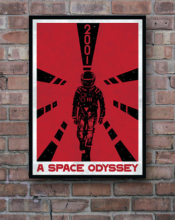 2001: A Space Odyssey - plakat 50x70 cm, minimalmill