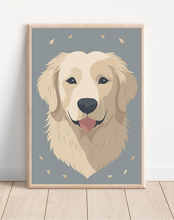 Plakat golden retriever, Whatever the timezone