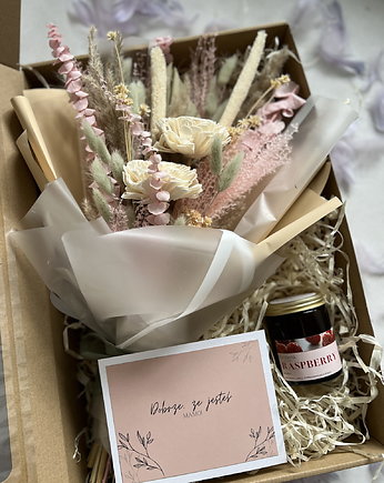 Box prezentowy - różowa pistacja, Nei Fiori