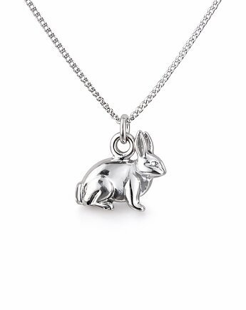KRÓLICZEK - naszyjnik srebro, ISSI Jewelry