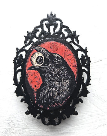 Broszka Kruk, inka76