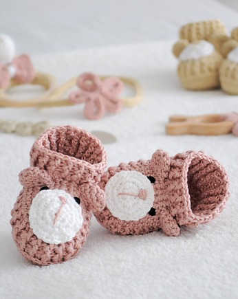 Misiowe skarpetki/buciki, Lollipop