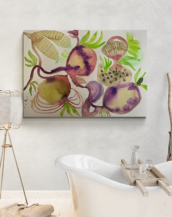 Abstrakcja No102, malowany obraz, plakat, AAS Art Studio