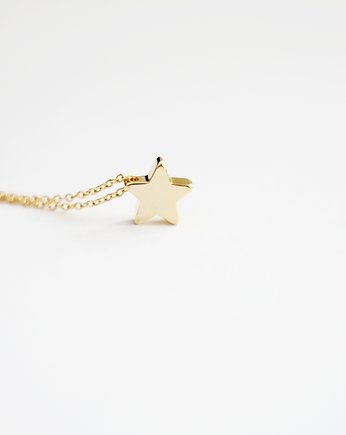 16k Gold Plated Star Necklace, Le Boho Bleu