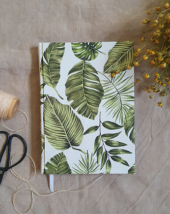 Ekologiczny notes A5, bullet journal, Sygnatura Bookbinding Studio