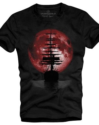 T-shirt męski UNDERWORLD Ship czerwony, UNDERWORLD