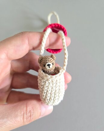 Malutki miś zawieszka, miniaturka, mimimali