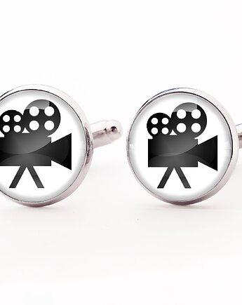 Kamera - spinki do mankietów - 0544, EgginEgg Men