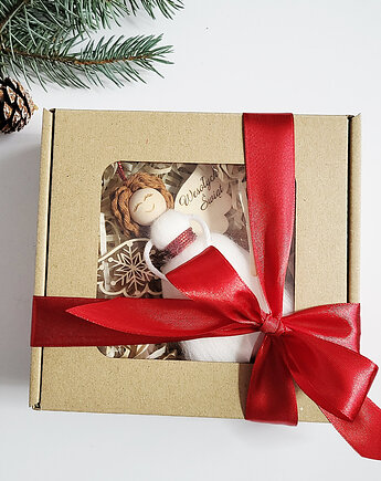 Anioł, Aniołek na Choinkę, Prezent Na Święta - dekoracje na choinkę, ACTP