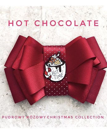 Brosza  Hot Chocolate NEW, Pudrowy Różowy