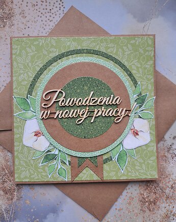 Kartka na pożegnanie w pracy/odejście z pracy