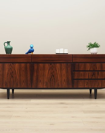 Sideboard palisandrowy, duński design, lata 70, produkcja: Dania, Przetwory design