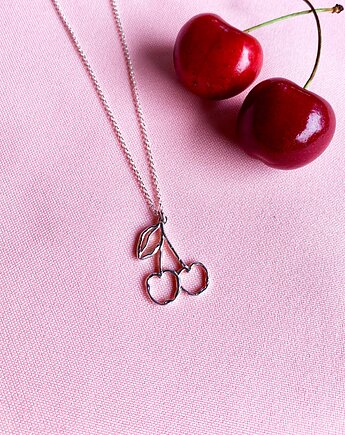 Cherry- Naszyjnik- Wiśnie- Strawberries & Cherries, BOSKE