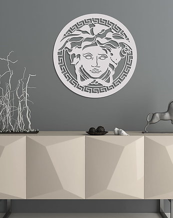 DEKORACYJNY PANEL AŻUROWY, MEDUZA, GORGONA, DEKORACJA ŚCIENNA 3D, ORNAMENT,60, ORNAMENTI