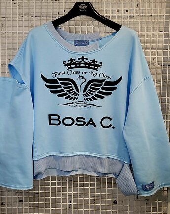 Bluza z umikatowymi cięciami, Bosa Club