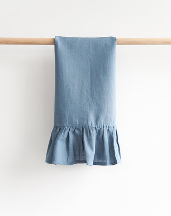 Ręcznik kuchenny lniany DUSTY BLUE, so linen!