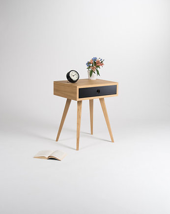 Szafka nocna, stolik nocny z szufladą, Mo Woodwork