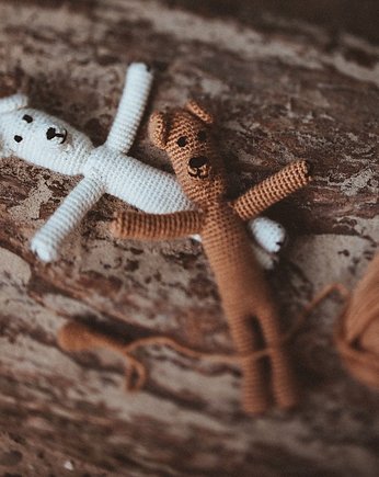 Ekologiczna PRZYTULANKA MIŚ KARMELOWY, MARI DOLLS