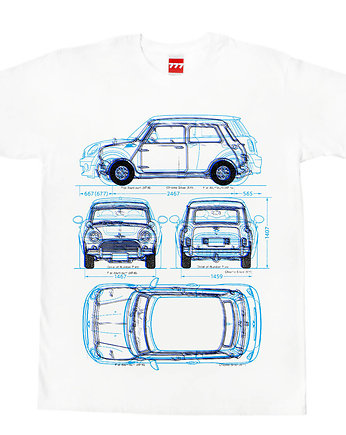 Koszulka MINI BLUE tshirt, 777 Tshirts