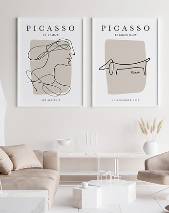 Picasso szkice - zestaw plakatów, HOG STUDIO