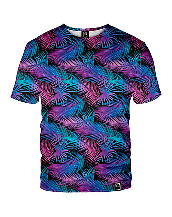 Damski T-shirt DR.CROW Palms Purple, DrCrow