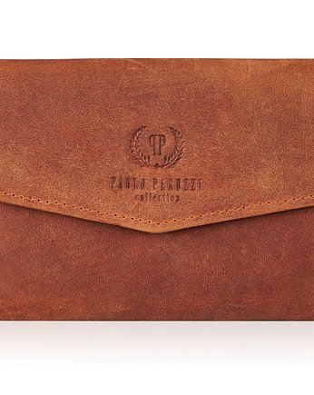 PORTFEL DAMSKI VINTAGE SKÓRA PAOLO PERUZZI T-35-OR, Paolo Peruzzi