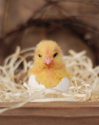 Kurczaczek Wielkanocny w skorupce, BoboLobo Handicraft