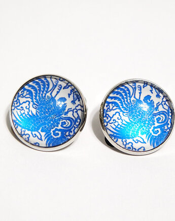 Klipsy - Niebieski ptak - duże