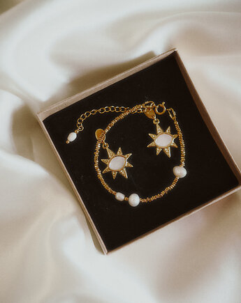 Kolczyki Asyrium, gwiazda-oko, Okruszek Biżuteria