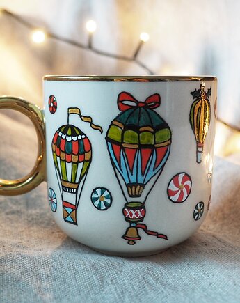 Świąteczny kubek BALONY, ka.linea