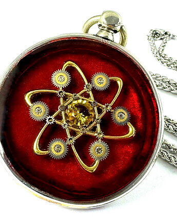 WISIOR - Dark fusion Red IV, DROBINY CZASU