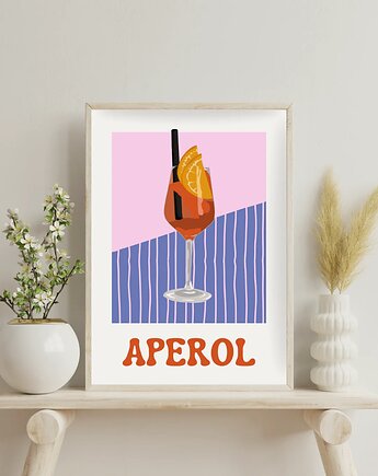 Plakat z drinkiem Aperol, GG STORE