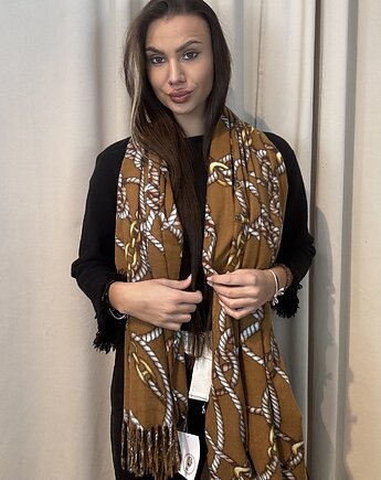 Damski szalik Camel, SOLO moda