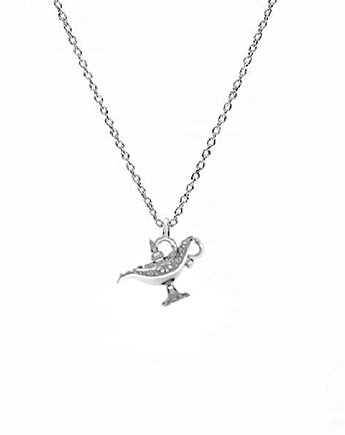 Naszyjnik LAMPA ALADYNA- srebro, złoto, różowe złoto, ISSI Jewelry