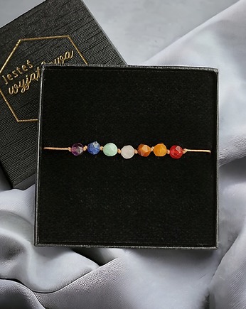 PREMIUM - chakra bracelet : wszystkie czakry, kaktusia
