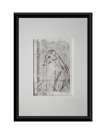 Oryginał - Grafika w oprawie passe-partout 21x30 cm, Gosia Sendlewska