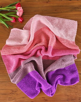 Dziecięcy kocyk merino/akryl/kaszmir, Złośliwy Lis