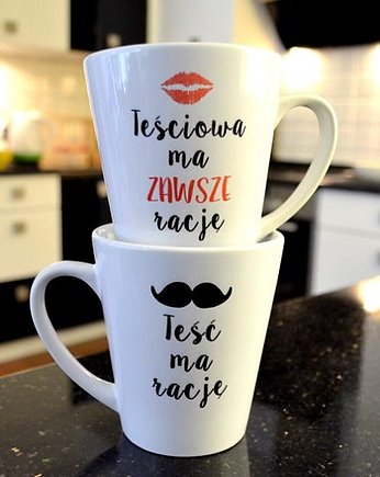 Kubki LATTE  DLA TEŚCIÓW, FarrowDesign
