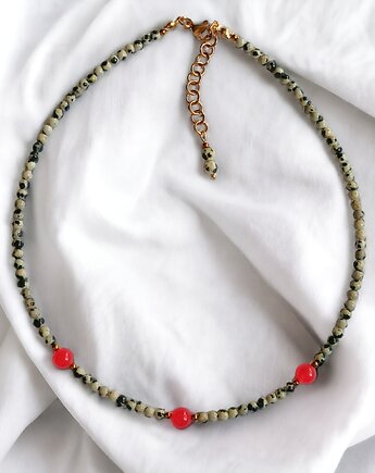 Choker : red currant collection, kaktusia