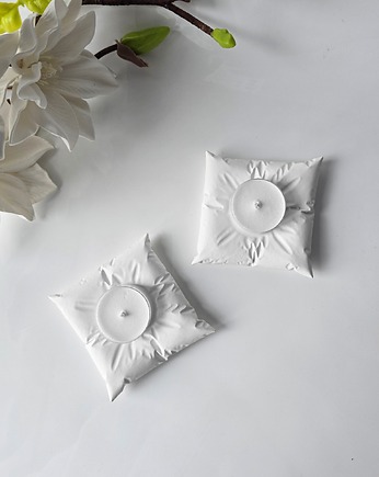 Podstawka na tealighty Soft Form - zestaw 2 szt., nejmi candles