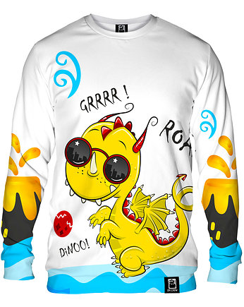 Bluza Bez Kaptura Męska DR.CROW Cute Dino, DrCrow