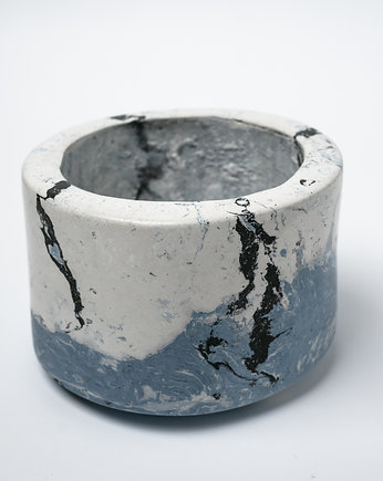 Osłonka Średnica 9 cm  Marmur imitacja, KONGLO