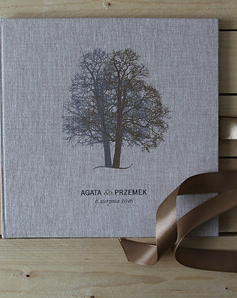 Księga  Gości DRZEWA, papier LAB