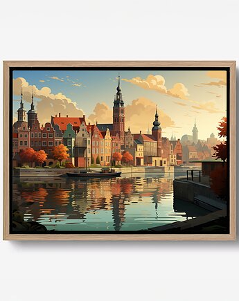 Plakat Nadmorski Spokój Jesiennego Dnia, Harvest Maison